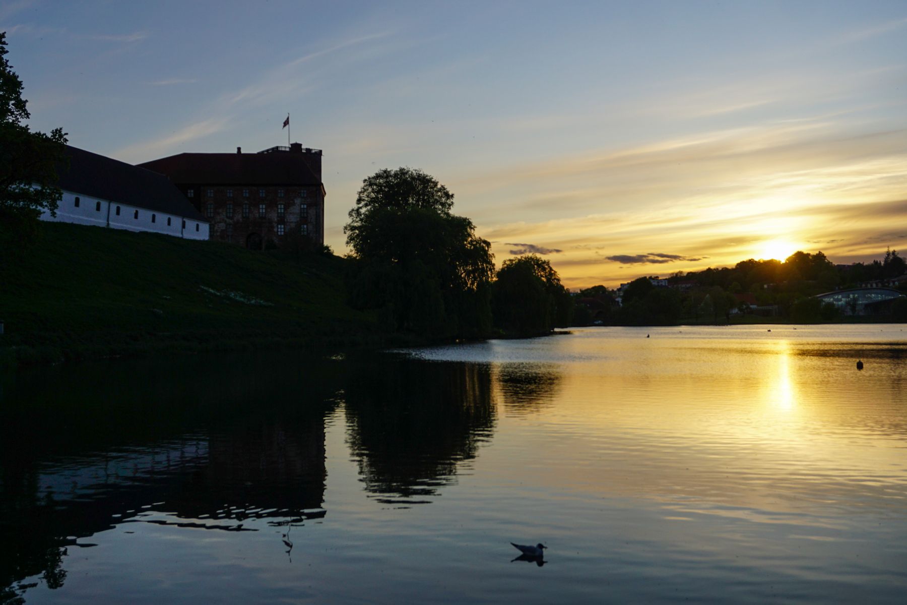 Sonnenuntergang See