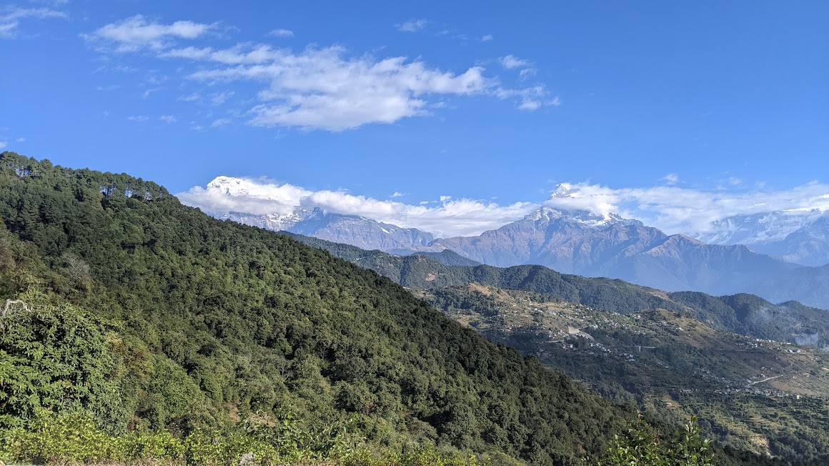 Annapurna view from Panchase Peak