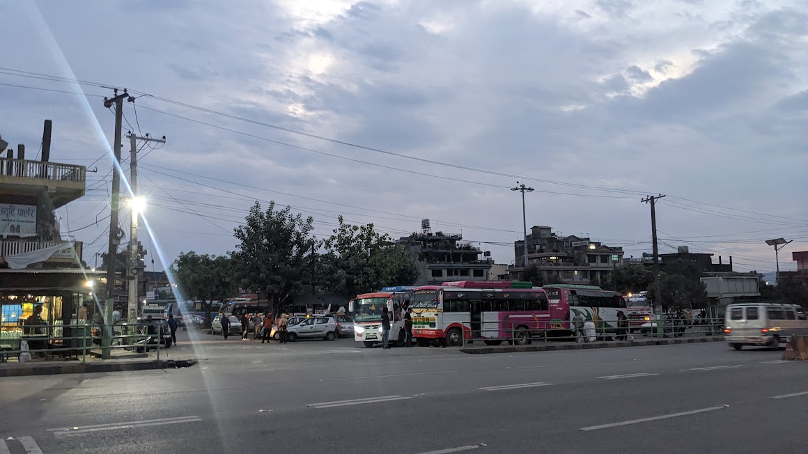 baglung bus park in Pokhara