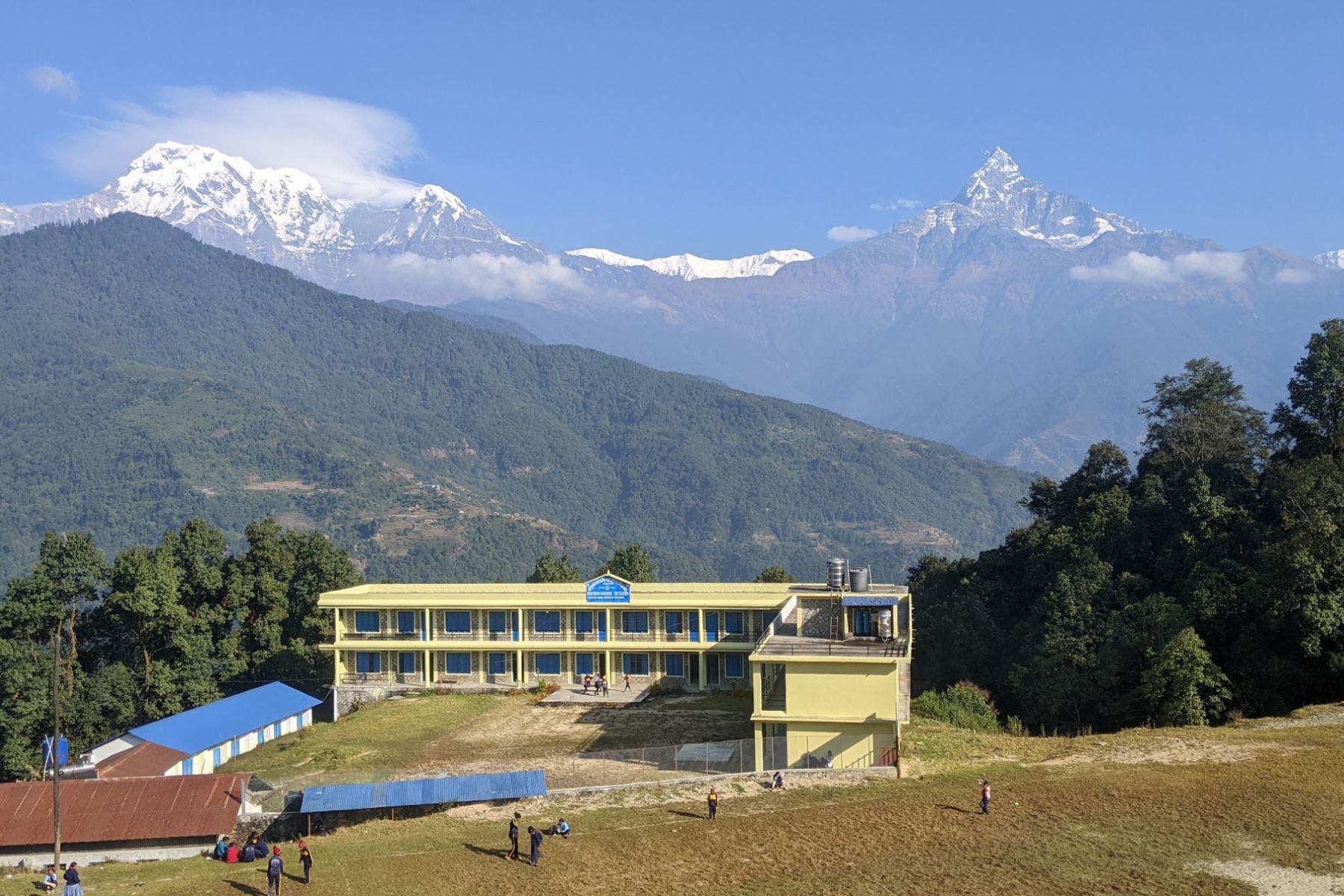 Annapurna view from Dhampus