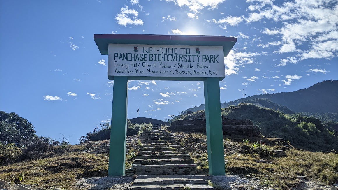 Panchase Peak Gate near Pokhara