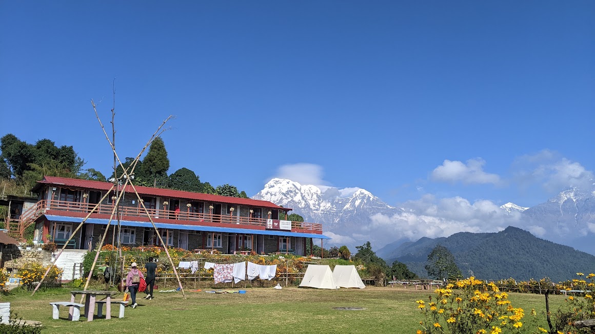 view from Australiam Basecamp
